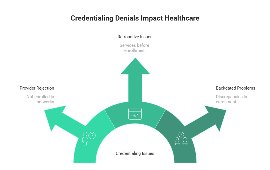 Most Common Causes of Credentialing-Related Claim Denials