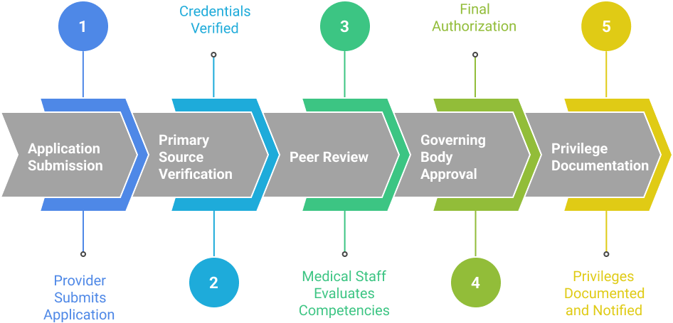 Hospital Privileging Workflow for Physicians