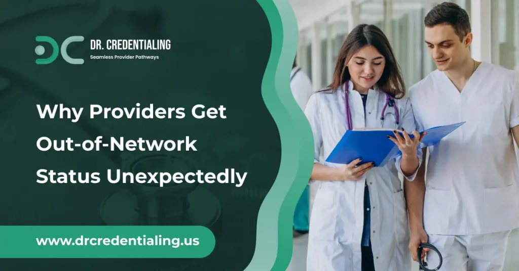 Why Providers Get Out-of-Network Status Unexpectedly